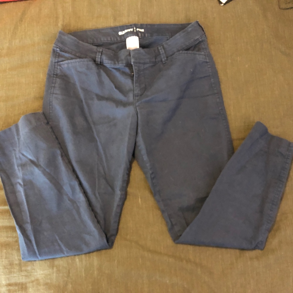 Old navy petite khaki pixie chinos